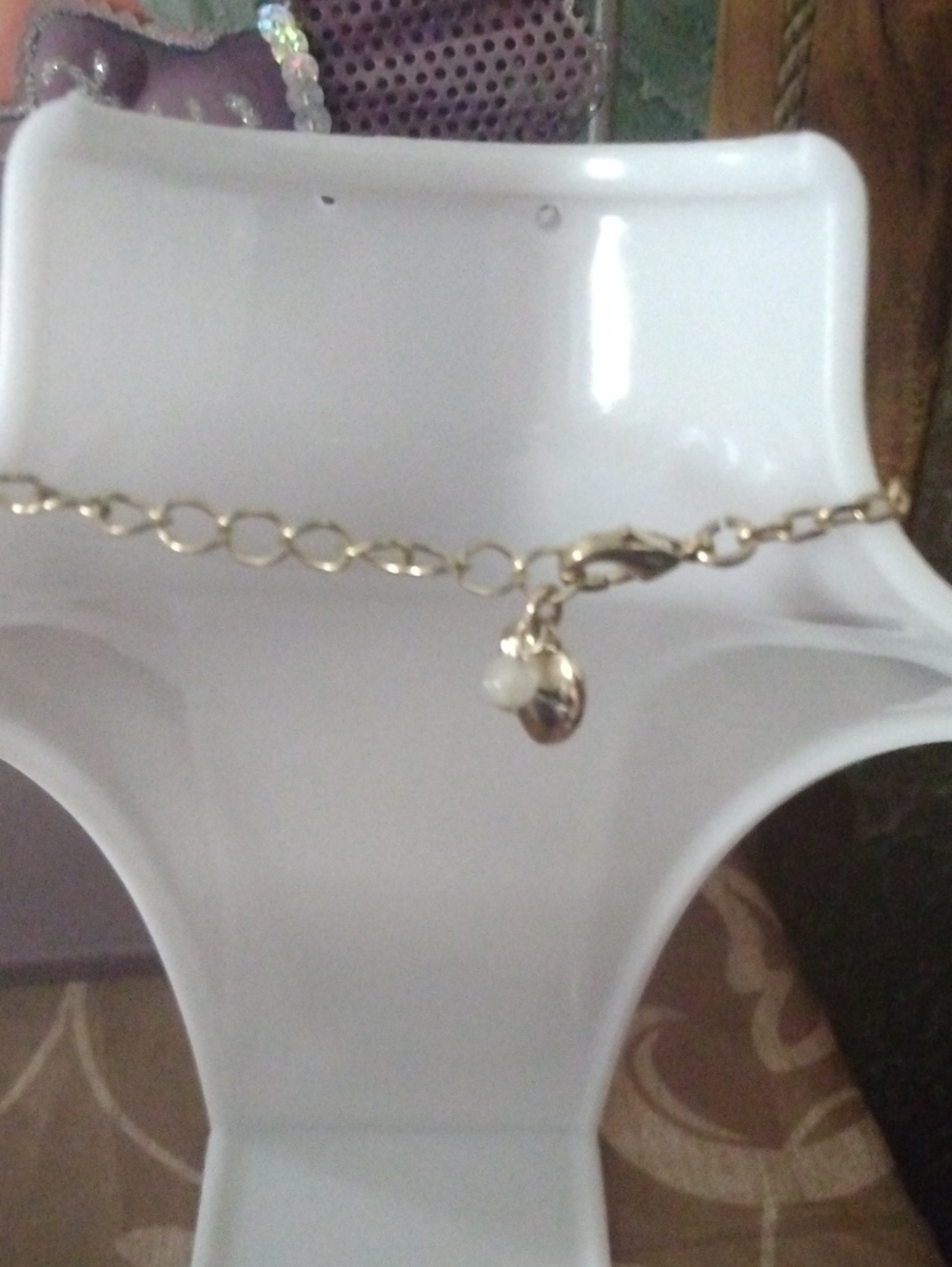 Betsey Johnson Gold-Tone Multicolor Celestial Necklace - Picture 2 of 4